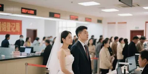2024年中国结婚610.6万对，离结比为57.5%