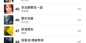 Apple Music发布2025年度中国大陆最热歌曲TOP100：周杰伦霸榜