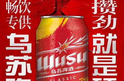 乌苏啤酒 新疆红乌苏330ml*12罐  29.9元包邮